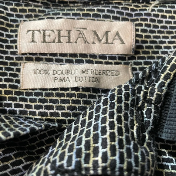 Tehama Black and Gray Polo Shirt Men’s XL - Picture 4 of 4